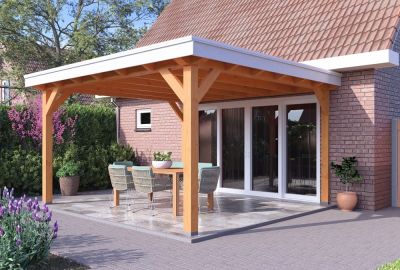 Aanbouw Veranda Barcelona 476x476cm - Topla Exclusief