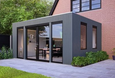 Aanbouw Veranda Nice  752x350cm - Topla Exclusive