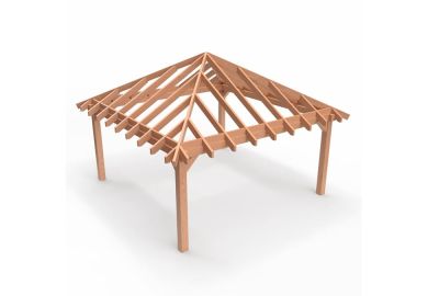 Douglas piramide dak 180 constructie frame