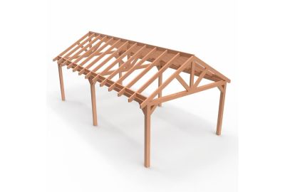 Douglas schuur constructie - frame 140  - 8000x4000mm