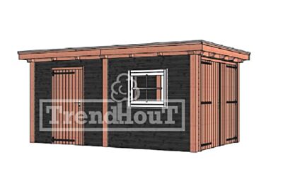 Houten-garage-siena-5350x3500x2500mm