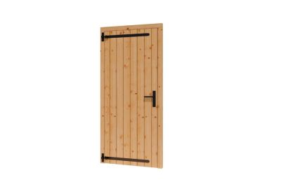 Opgeklampte enkele deur 780x1950 mm