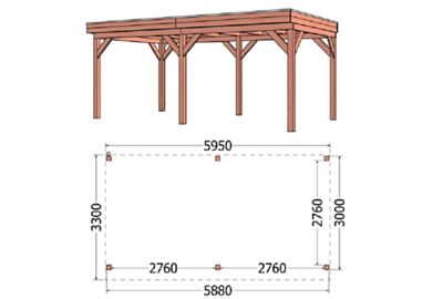 Trendhout 52.1025 - Casa 5950x3300