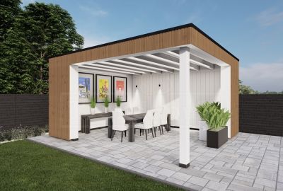 Trendhout buitenverblijf Capri 720x490cm